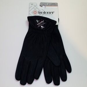 Isotoner Classic Black Winter Gloves